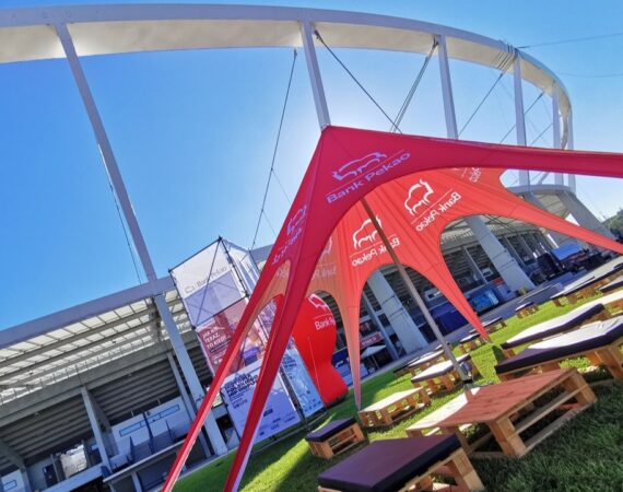 Stadion Śląski meble z palet