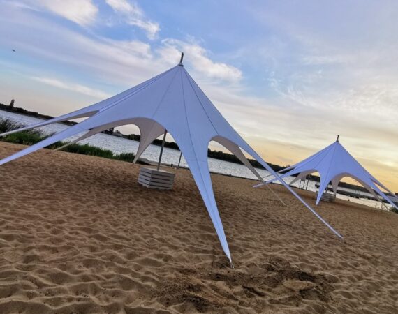 plaża hotel warszawianka wynajem namiotów